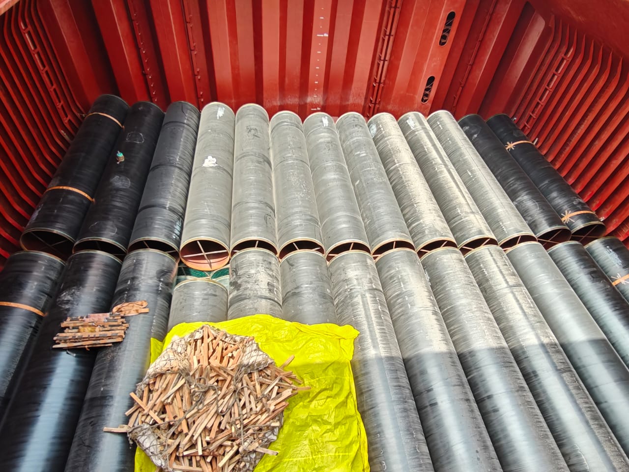 80OD-3LPE-Rubber-Coated-Pipes