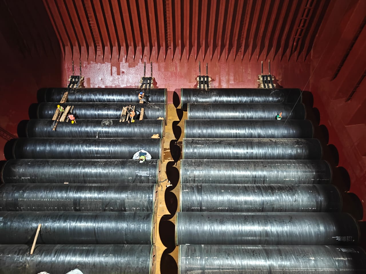 80OD-3LPE-Rubber-Coated-Pipes